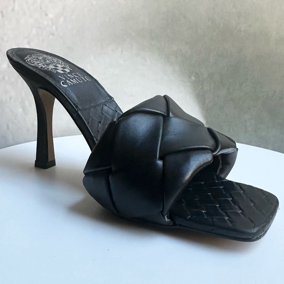 🌸VINCE CAMUTO🌸 Brelanie Woven Slide Dress Sandals Size: 5.5 - Picture 6 of 12